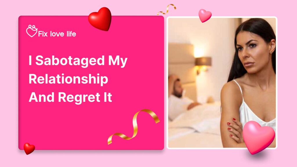 Relationship And Regret It