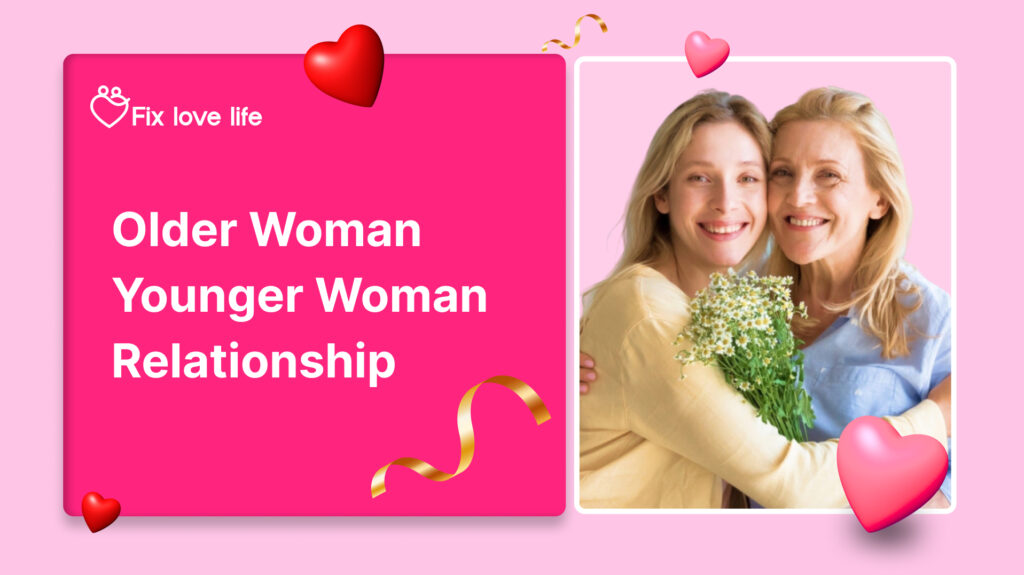 Older Woman Younger Woman Relationship